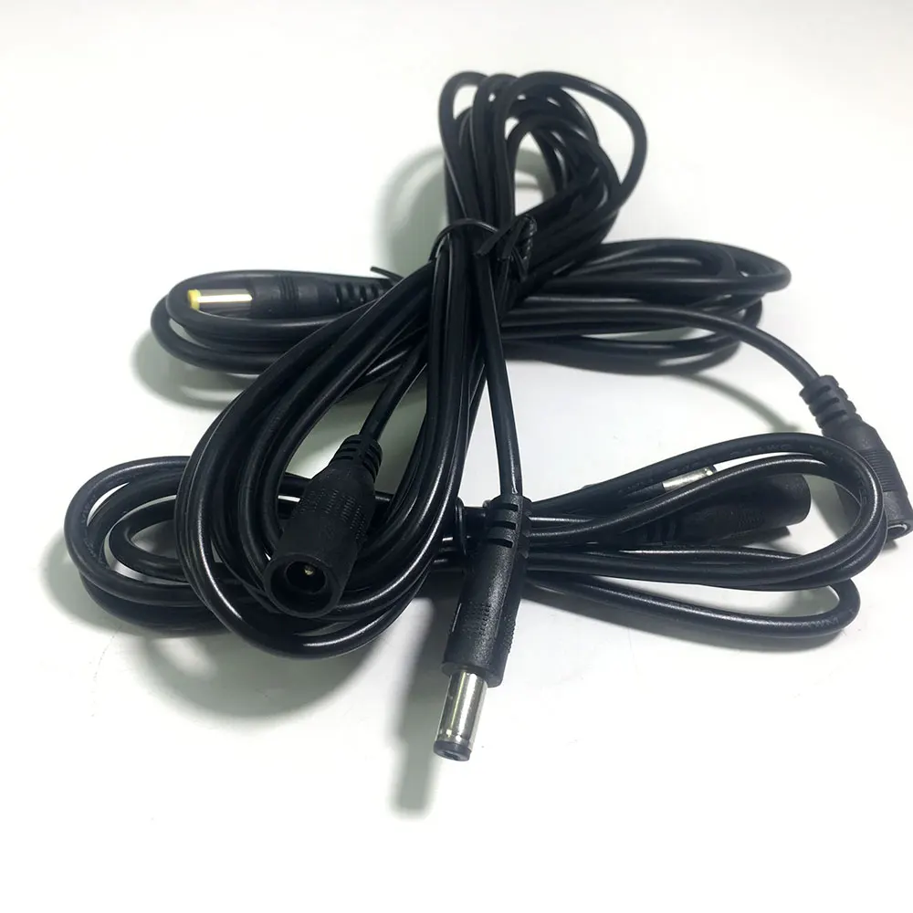 CABLE de extensión de alimentación de 12V CC 5,5x2,1mm para cámara CCTV/LED/DVR / PSU LEAD