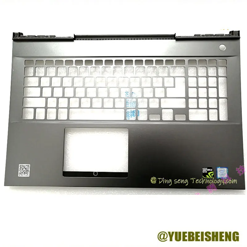 YUEBEISHENG          New/Orig For Dell Vostro15 7570 V7570 7580 Palmrest keybord bezel upper cover 35J9C 035J9C