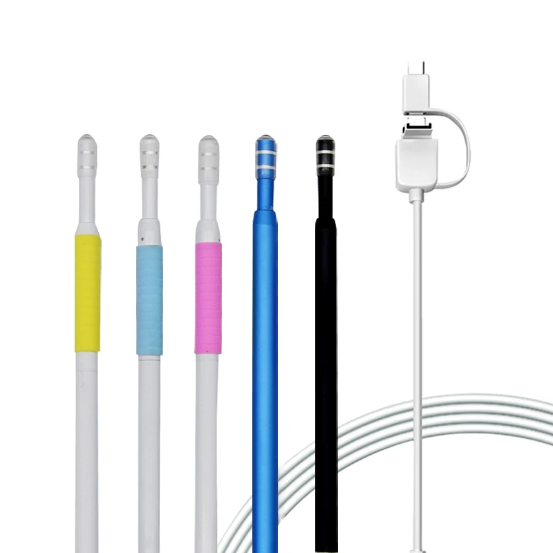 3 1 Usb 귀 청소 내시경 의료 5.5mm 디지털 미니 Otoscope 귀 케어 카메라 귀지 제거 도구 안 드 로이드 스마트 폰에 대 한