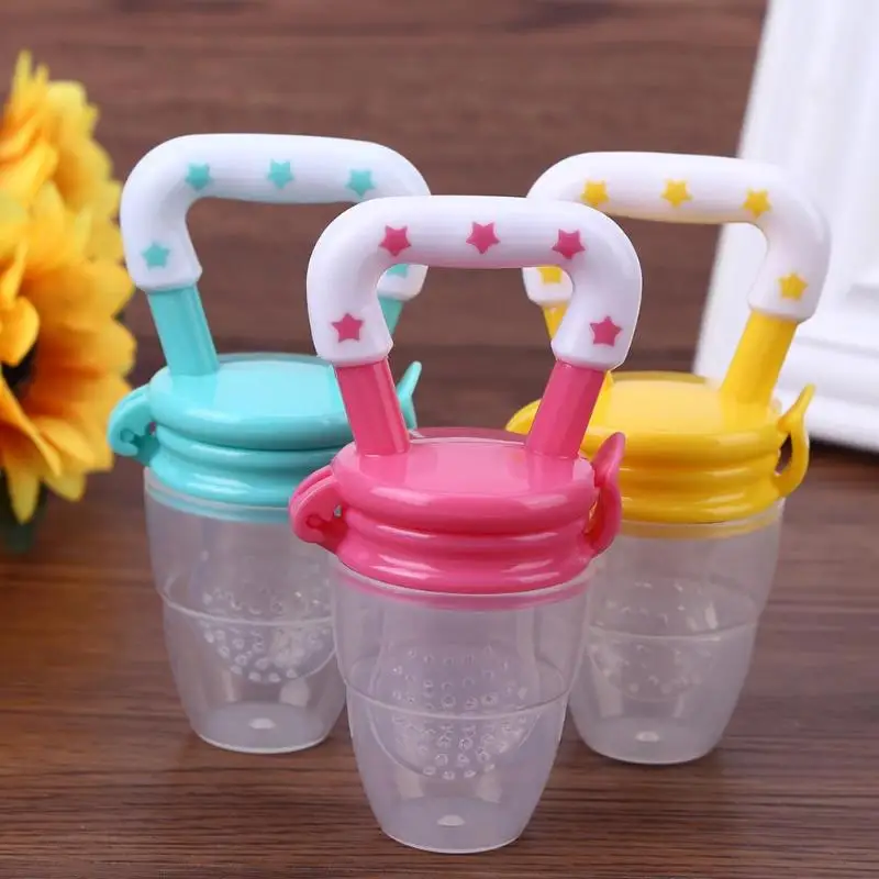 Baby Nipple Silicone Pacifier Feeder Feeding Tool Infants Fresh Food Nipple Baby Milk Nibbler Safe Fruits Kids Supplies