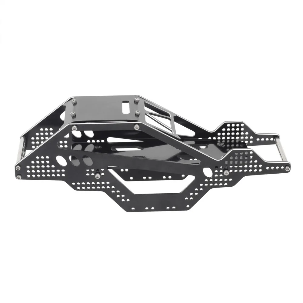 Aluminum Alloy RC Car Upgrade Spare Parts Set Chassis Cover Shell Frame Replacement For 1/24 Axial SCX24 90081