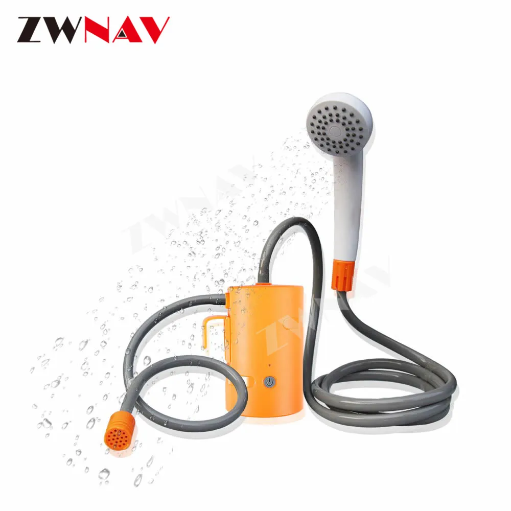 

Portable Car Washer 3.7V Camping Shower Car Shower High Pressure Power Water Gun Electric Pump Set For Outdoor Camping Travel