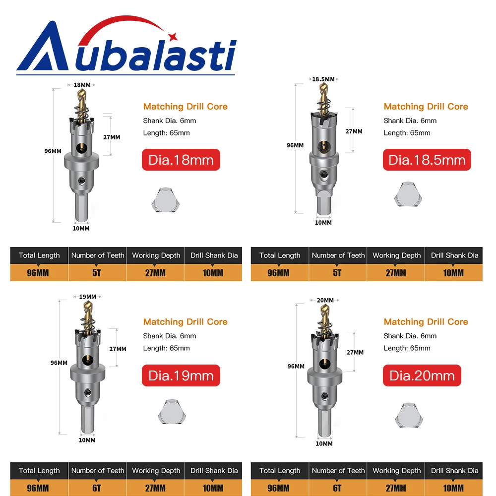 Aubalasti-ステンレス鋼ホールリーマー,リーマー,鋼,鉄,超硬ドリル,金属リーマー,直径13〜30mm,ハンドベンチドリル