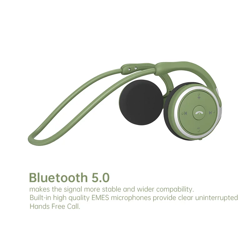 A6 Wireless Headphones High-End Quality Comfortable Bluetooth Earphone 11 hours Battery Bluetooth 5.0 Headsets with Microphones