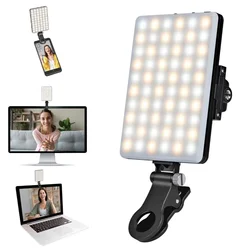 Kit de iluminação de fotografia leds luz de preenchimento para luzes de estúdio selfie clipe luz de preenchimento led vídeo conferência luz de preenchimento