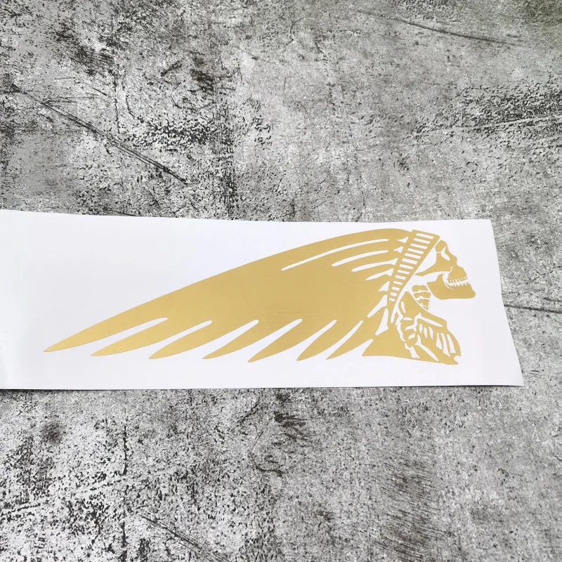 Motorcycle Gas Fuel Oil Tank Skull Decal Sticker For Indian Challenger  Chief Dakota Roadmaster Roadster Springfield FTR