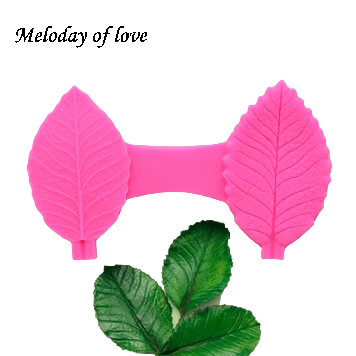 

DIY flower leaves Sugarcraft Silicone Mold Fondant Forms Baking Chocolate Mold Cake Decorating Tools Resin Clay Mold T1417