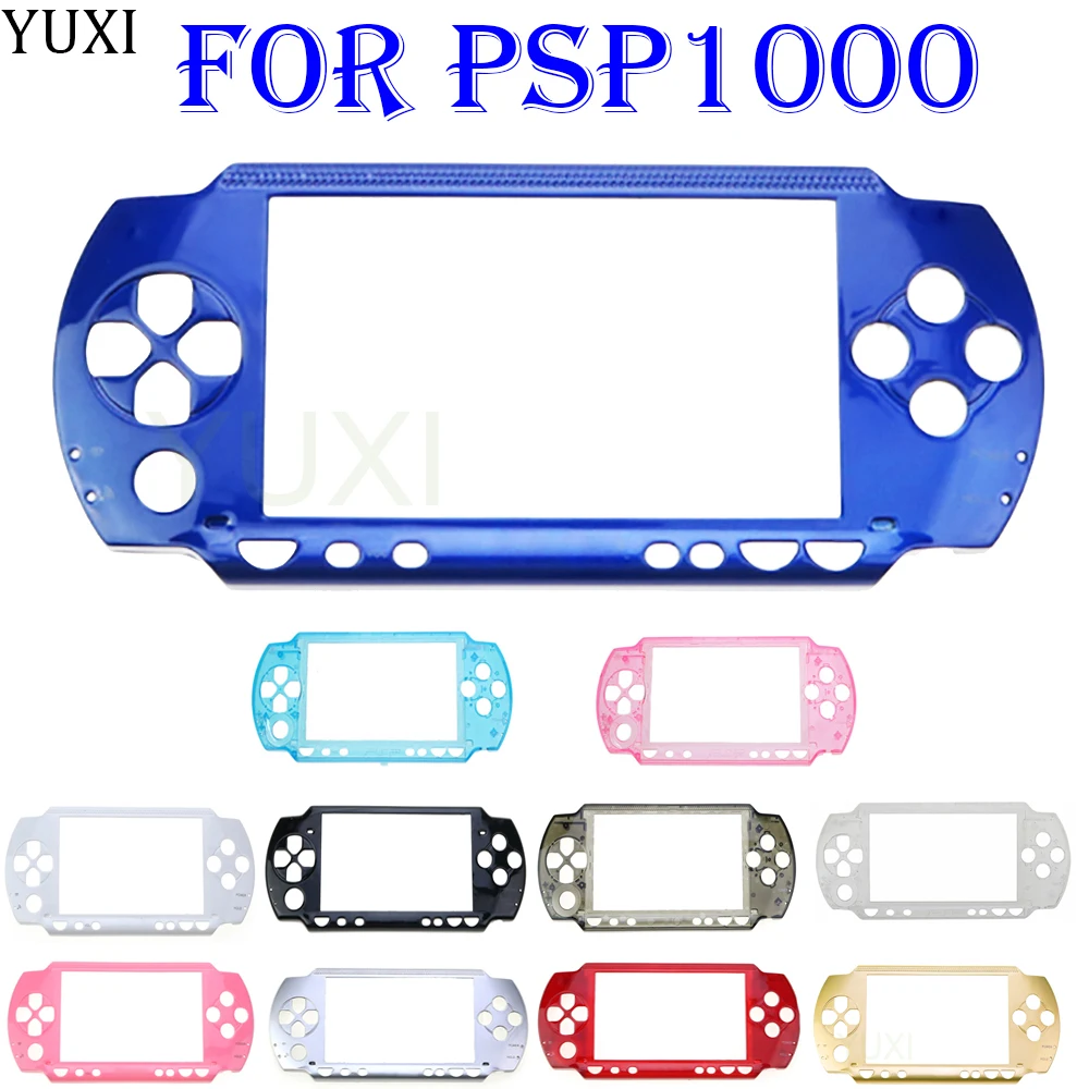 YUXI 1pcs 11colors available Replacement Housing Front Faceplate Case Shell Cover for PSP1000 Console