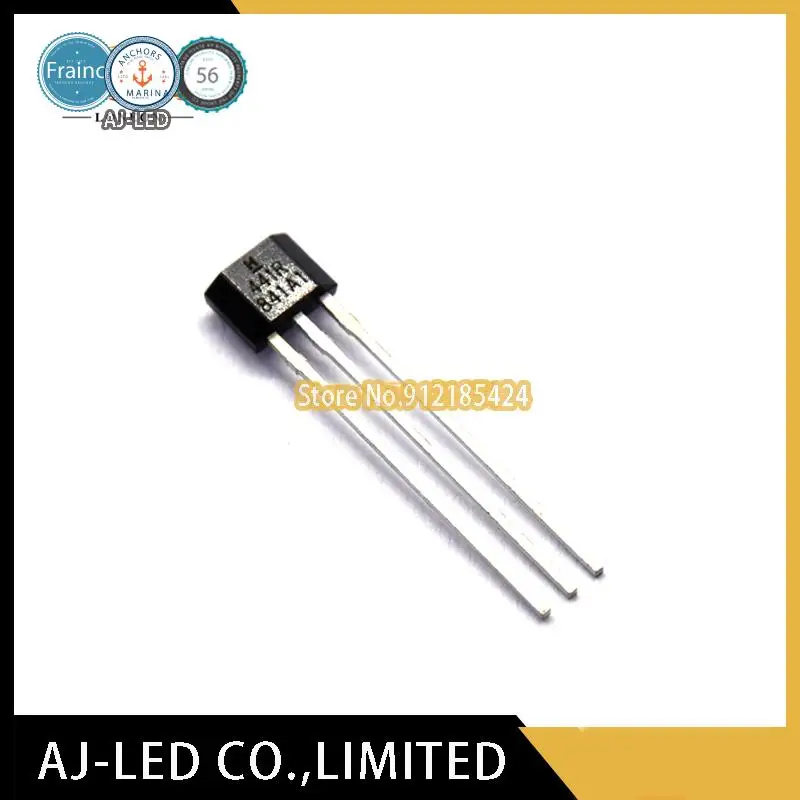 10pcs/lot SS441R Unipolar Magnetic Sensor Hall Element Mark:41R/441R TO92-3