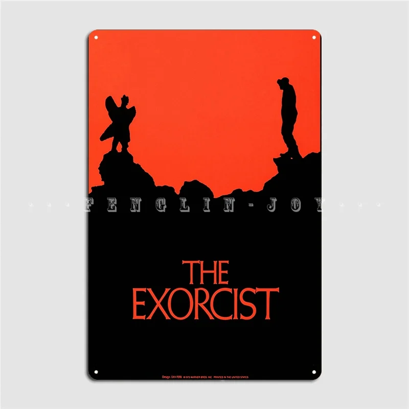 The Exorcist Metal Plaque Poster Plates Customize Cinema Kitchen Mural Tin Sign Posters