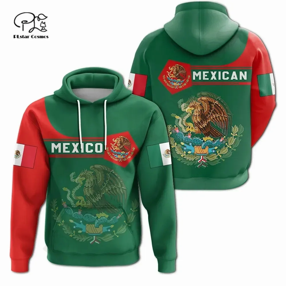 

PLstar Cosmos 3DPrint Newest Sport Mexico Country Flag Unique Men/Women Cozy Hrajuku Casual Streetwear Hoodie/Zip/Sweatshirt 3