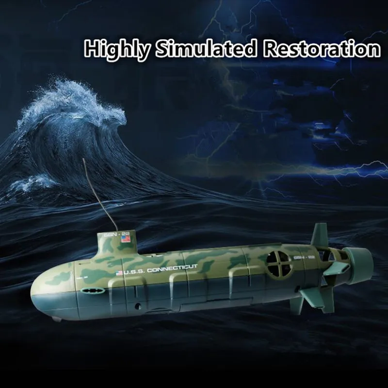 High Quality High Speed rc boat 13000 6CH mini Radio Control Simulation Series RC Nuclear Racing Submarine Model kids best gifts