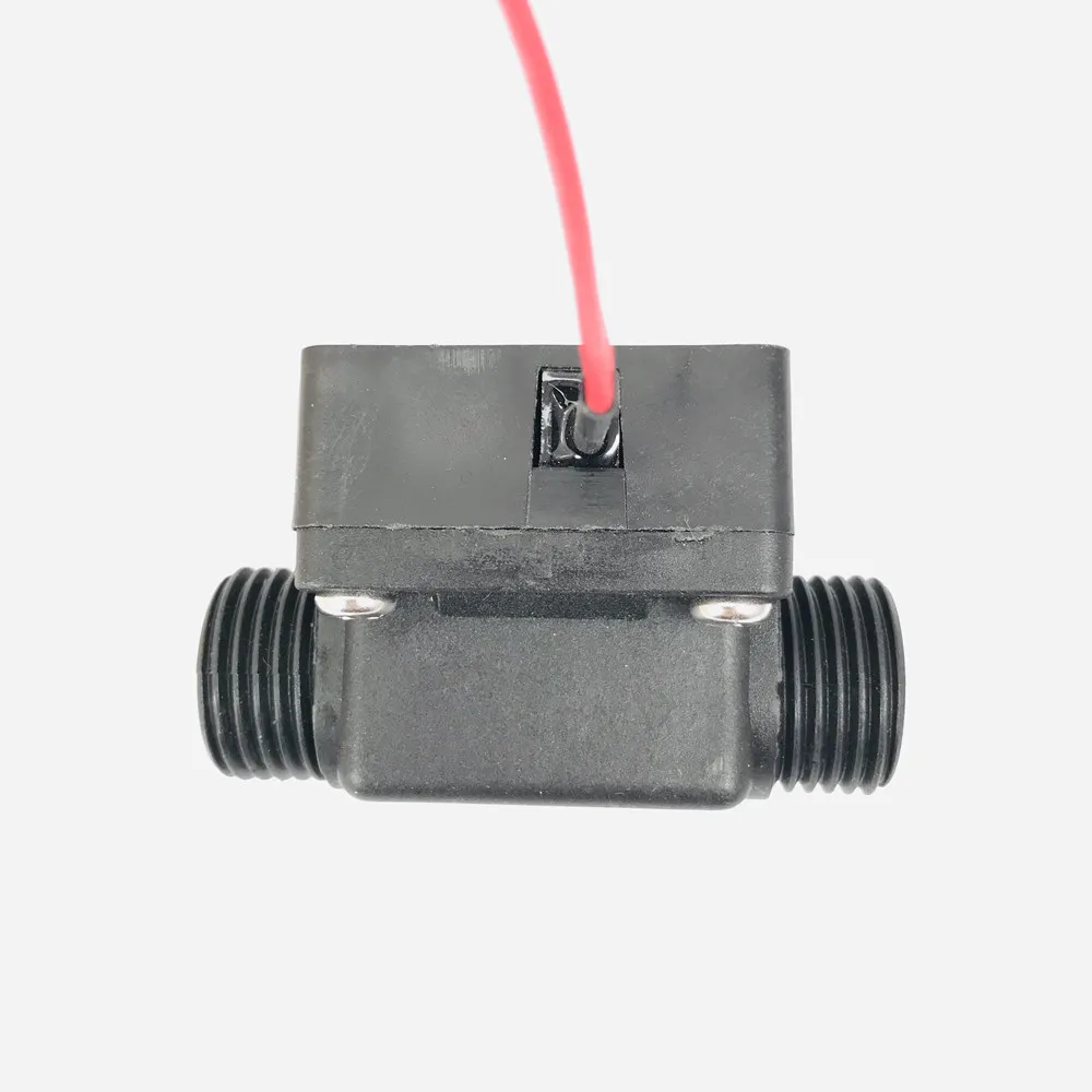 USB-FS21TP 배플 타입 인라인 플로우 스위치, PA66 나일론 BSPP 스위치, 센서 스위치, G1, 2 인치, 2-30L/분, 130V, DC 10W, 2 와이어 iSentrol