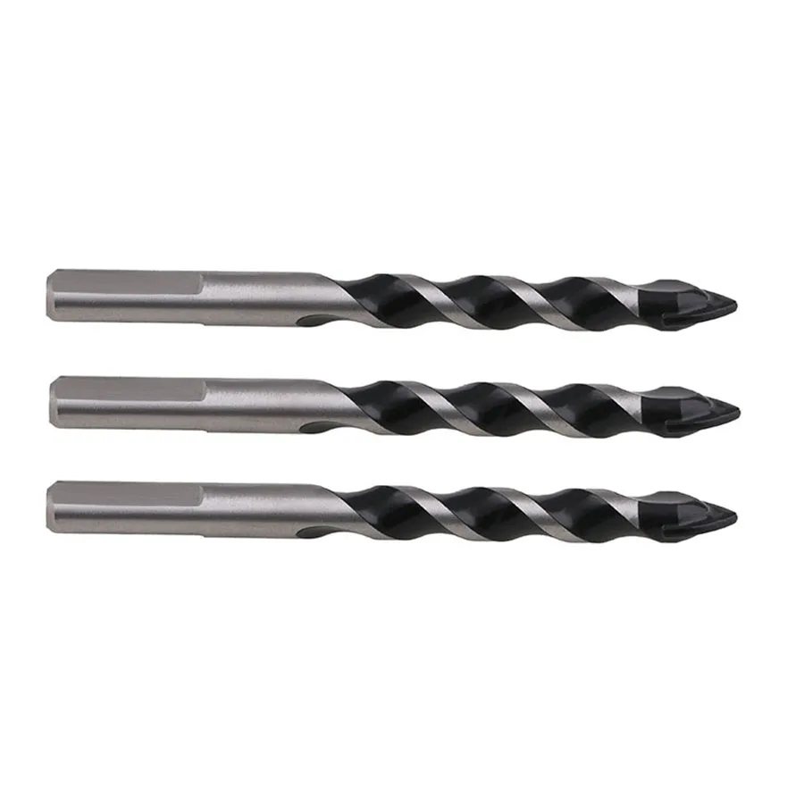 Ceramic tile drill bit for drilling 6/8/10/12mm super hardalloy concrete cement wall electric drill for glass triangle drill bit