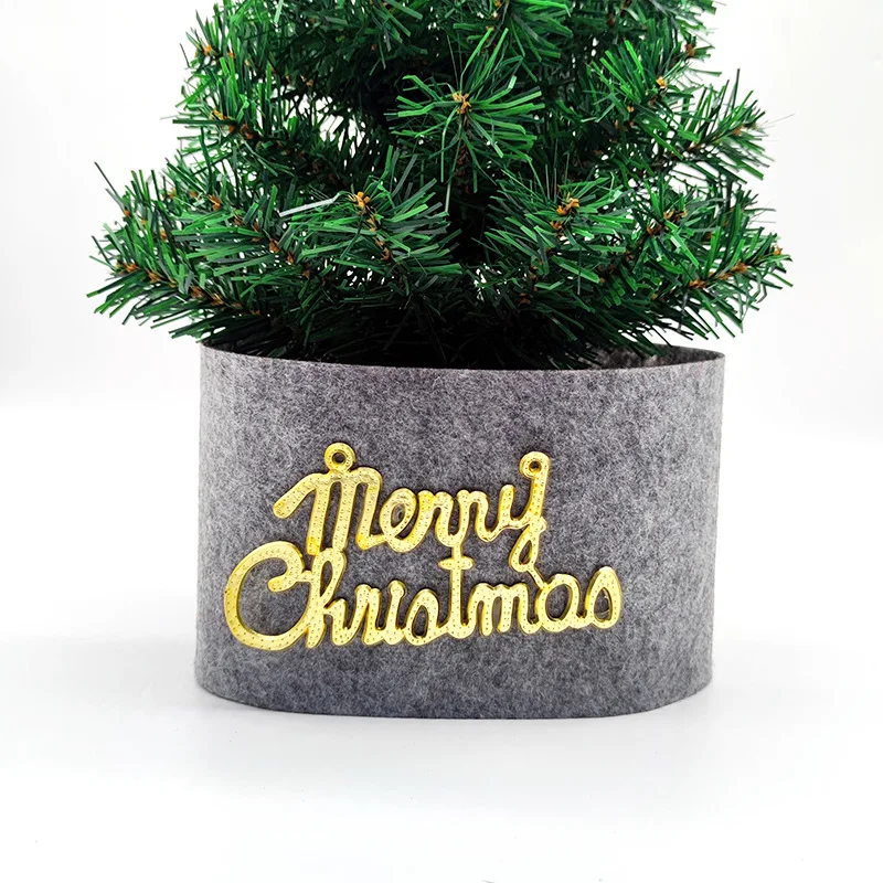 

Christmas Decorations Non-woven Tree Skirt Christmas Tree Apron Home Shopping Mall Scene Decoration