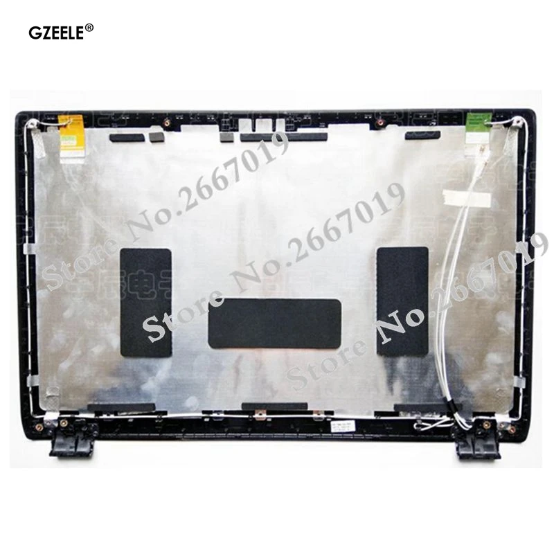 LCD top cover case For SAMSUNG NP RC530 RC528 RF511 RF510 LCD BACK COVER 90% New