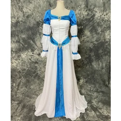 New Arrival Custom Made Carnival Halloween Party Swan Lake Princess Cosplay Costume Fancy White Dress