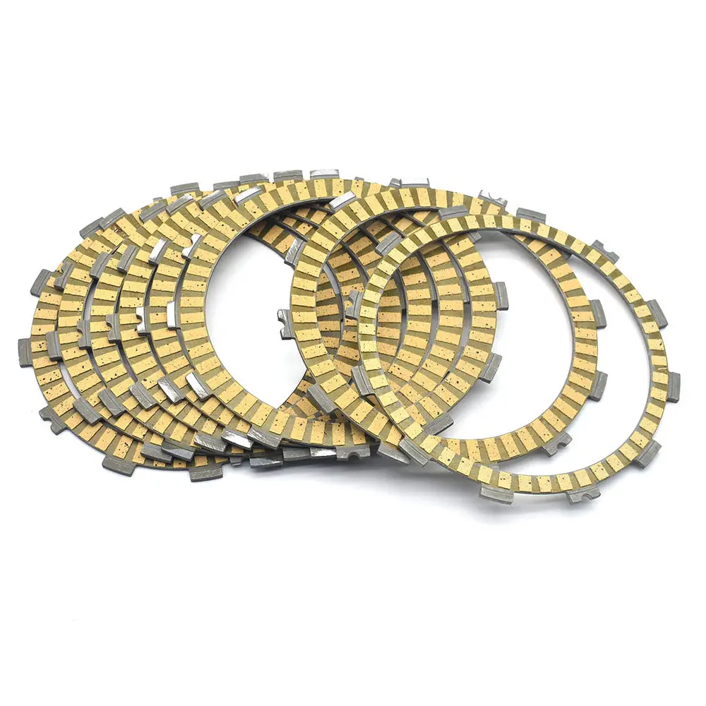 8 Pcs Motorcycle Clutch Friction Plates Kit For KAWASAKI KLX400 KLX400SR KSF400 KFX400 A1 B1 A2 B2 2003 2004 KLX 400 400SR KFX