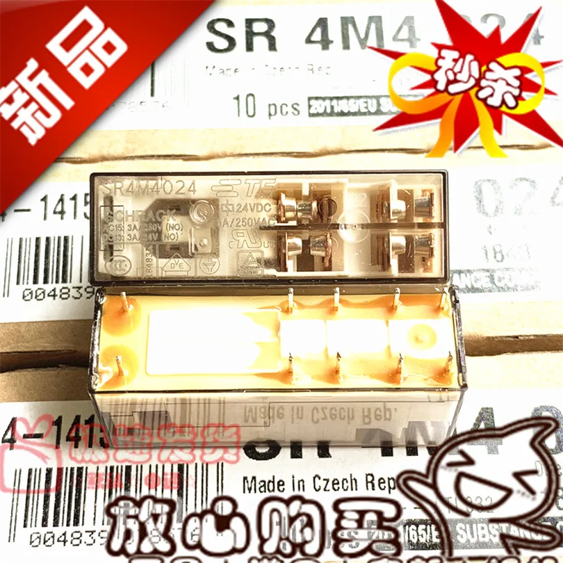 

Free shipping SR4M4024 TE/ 24VDC4-1415053-1 10PCS Please note clearly the model