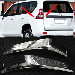 For Toyota Land Cruiser 150 Prado LC150 FJ150 2014 2015 2016 2017 Taillight Cover Rear Light Trim Chrome Car-Styling Accessories