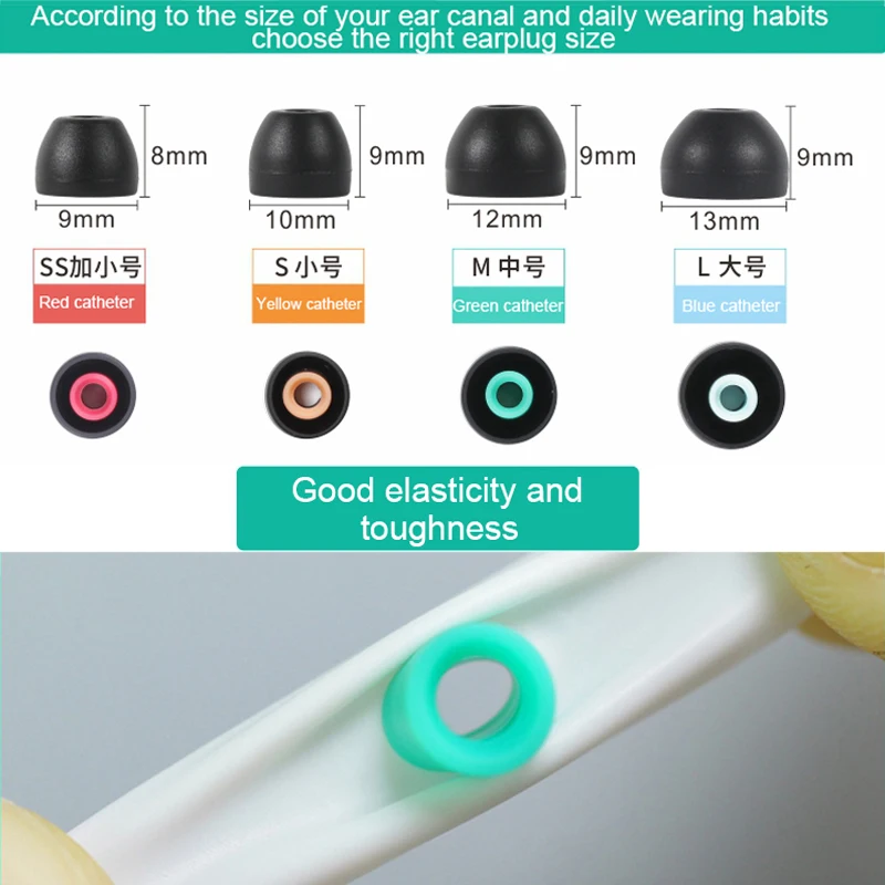 3 пары ушных наконечников для Sony WF-1000XM4, мягкие силиконовые защитные наушники, противоаллергические затычки для ушей, избегайте падения, накладки для ушей