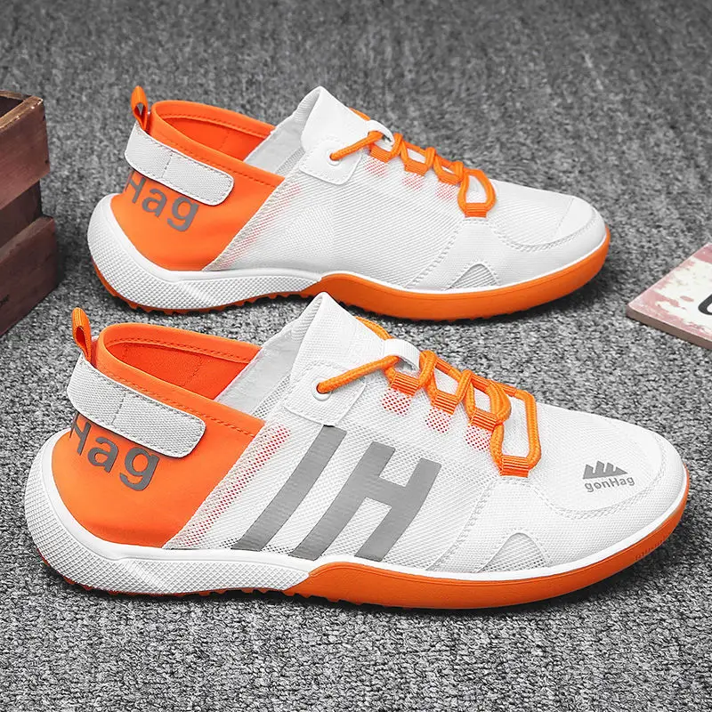 Top Quality Men Mesh Shoes Breathable Sports Casual Shoes Fashion Sneakers For Couple Size 39-44