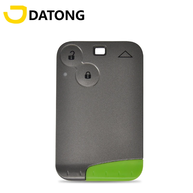 Datong World Car Remote Control Key Shell Case For Renault Laguna 2 Button Replacement Smart Card Cover