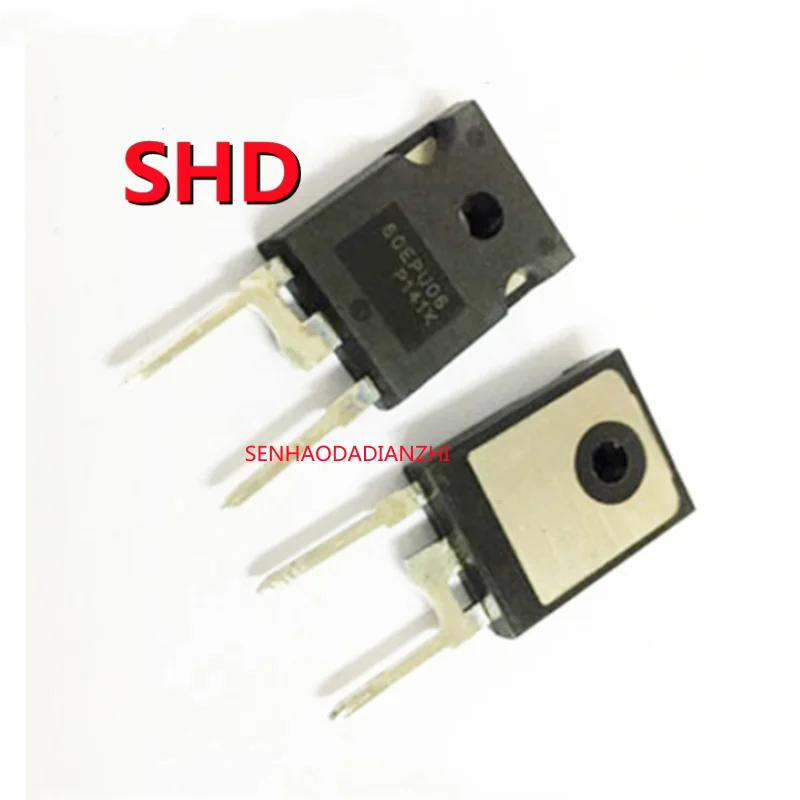 5pcs 60EPU06 TO247-2 60EPU06PBF TO247 60A 600V fast recovery diode