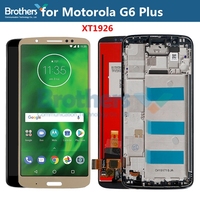 For Motorola Moto G6 Plus LCD Display Touch Screen Digitizer for Moto XT1926 LCD Assembly Touch Panel Phone Parts Replacement