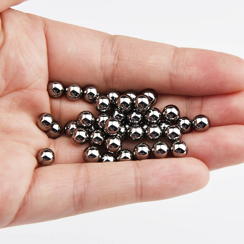 

1kg（about=480pcs）8mm High Carbon Steel Balls Outdoor Hunting Slingshot Ammo Shooting bow hiting catapult bicycle bearing balls