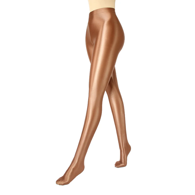 Candy Color Pantyhose for Women, Skinny Leggings, Smooth Elastic Leggings, High Waist Capris, Oily Luster, Sexy, Wetlook, 2021