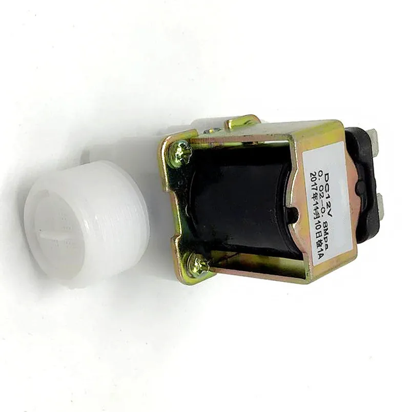 G3/4 Plastic Electromagnetic Valve 12V 24V 220V Solenoid Valve Water Diverter Device Normally Closed Type PP Pressure Switch