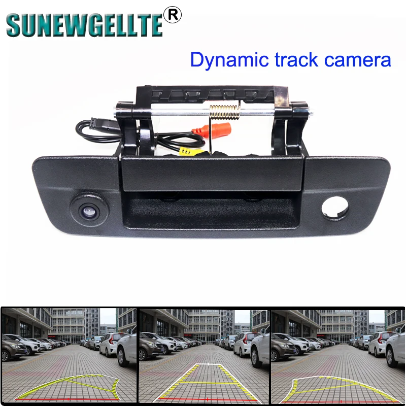 

Dynamic Trajectory Tracks car Rear View Reversing parking Camera for Dodge RAM 1500 2500 3500 2009~2015