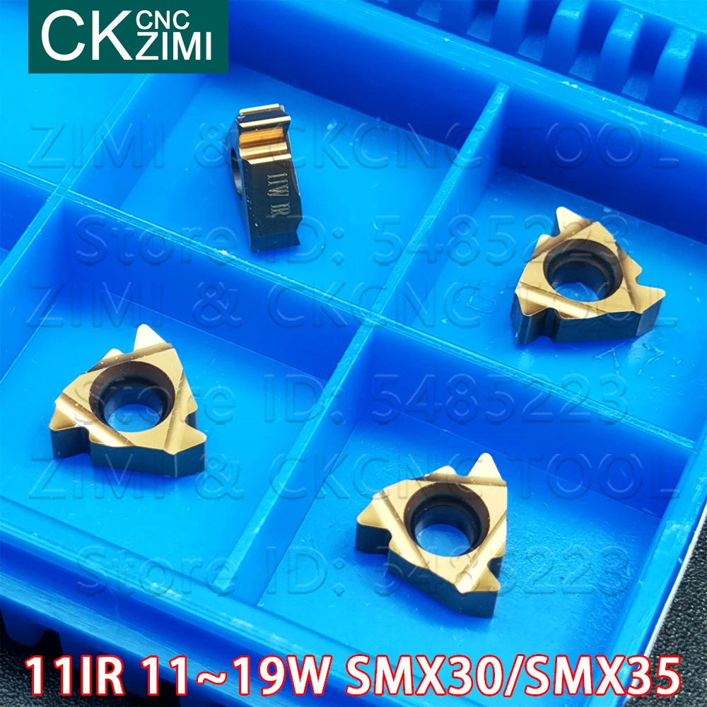 11IR 11W 14W 18W 19W SMX30 SMX35 60 grad interne externe gewinde Einsatz drehen werkzeuge CNC hartmetall arbide holz drehen Einfügen
