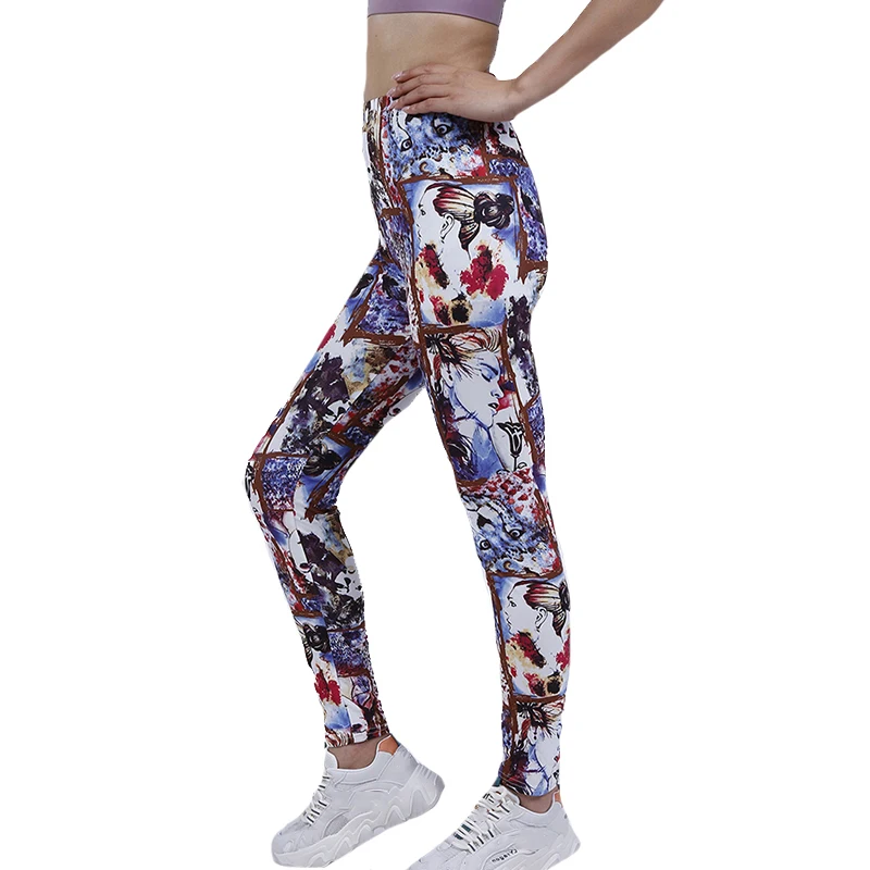 VIIANLES Vẻ Đẹp Phụ Nữ Yuga Quần Legging Tập Gym Quần Leggin Tập Thể Thao, Người Phụ Nữ Tập Luyện Quần Leggin Nữ Gợi Cảm Tập Thể Dục Quần