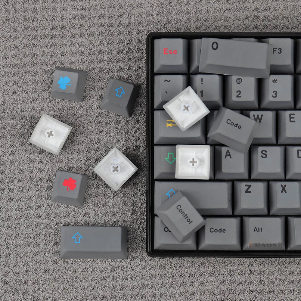 Goodcable Customized Keycaps For GMK Dualshot 2 Key Caps Pbt Cherry Profile DYE SUB 129 Keys