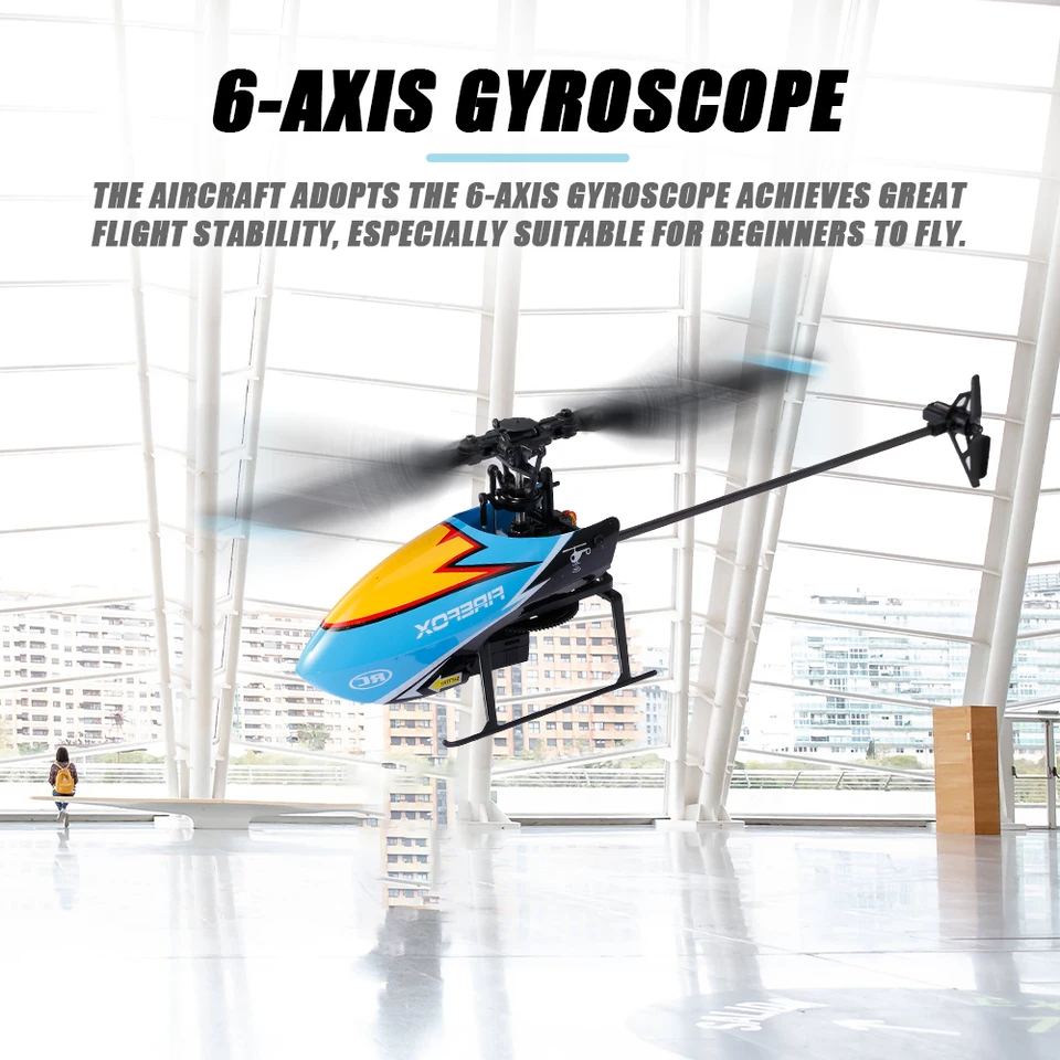 FIREFOX C129 4CH 6-axis Gyro Mini RC Helicopter Toys Gift for