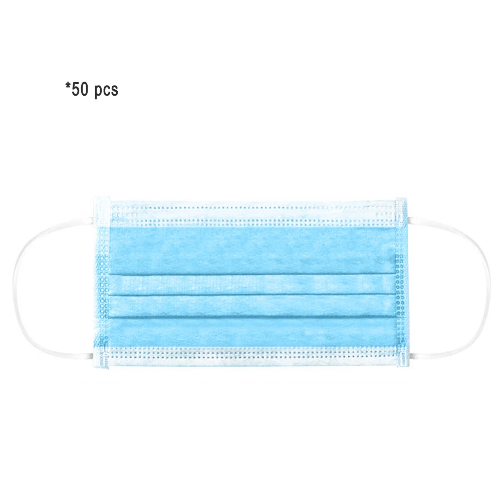 10/50 PCS Disposable Protective Mask Dustproof Facial Protective Cover Masks Maldehyde Prevent anti-smog Masks