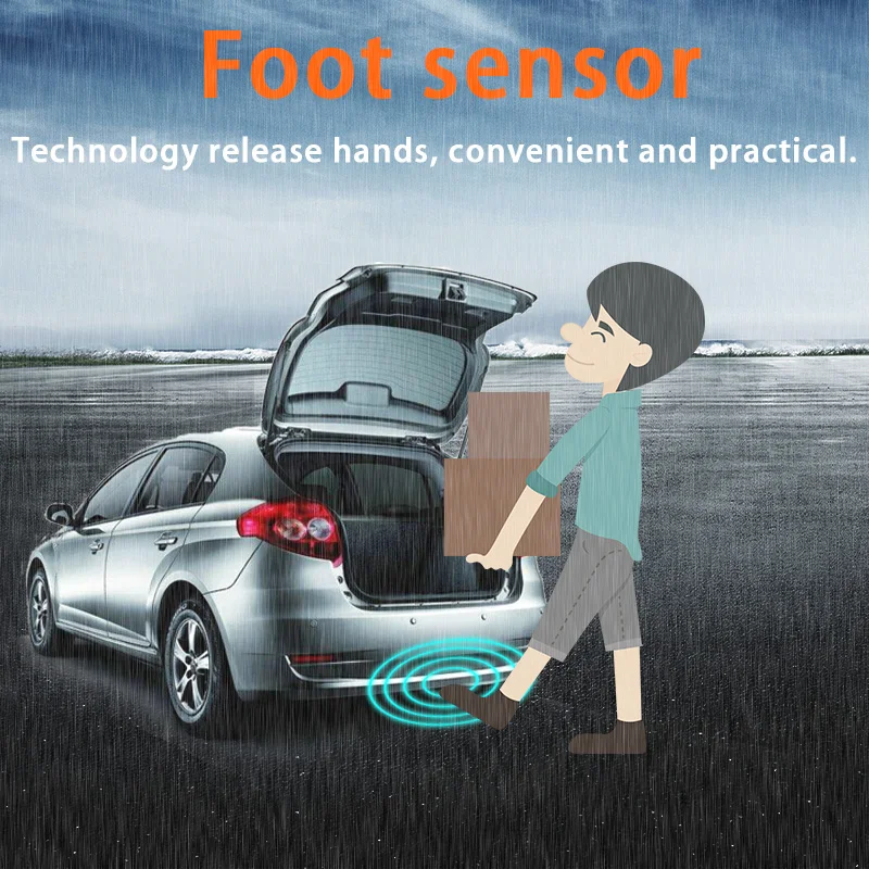 ShunSihao for Land Rover Discovery One foot activated trunk start sensor car electric tail door lift flap to open the door