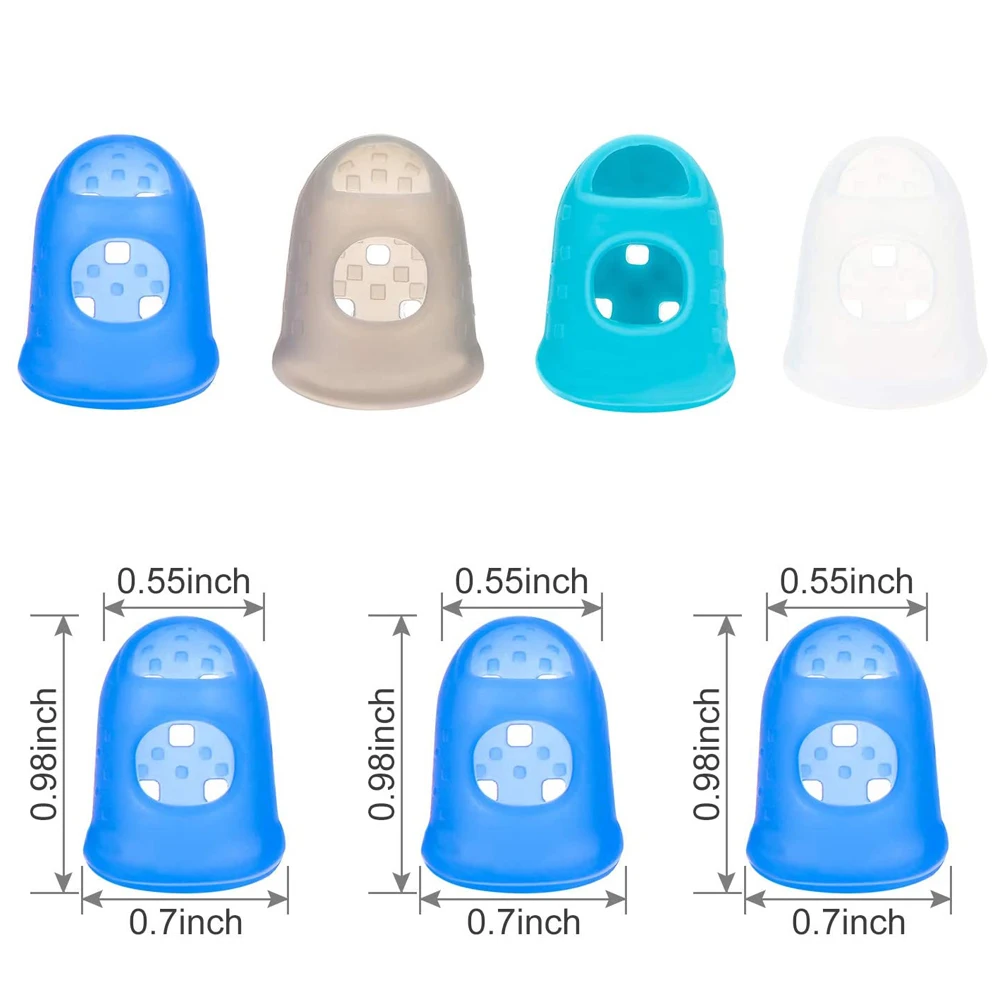 5-20 шт., многофункциональные резиновые наконечники для пальцев
