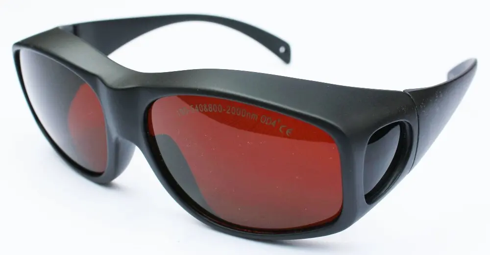 

190-540nm and 800-1700nm laser safety glasses with O.D 6+ CE certified