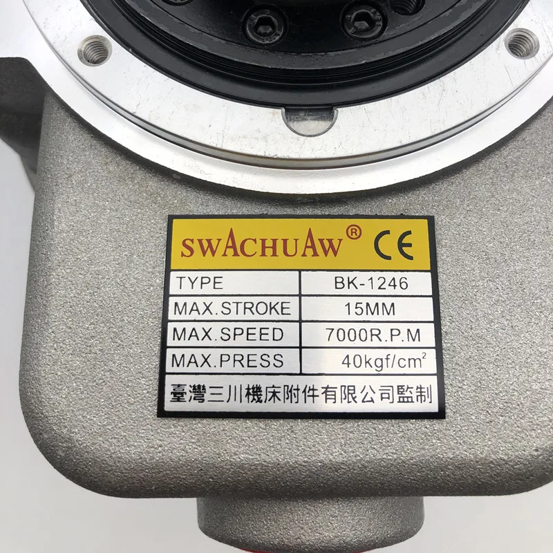 SWACHUAW Hydraulic Rotary Cylinder Hollow lathe machine Chuck  Three Jaws Hydraulic Chuck Cylinder s1036 s1246 S1552 s1875