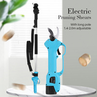 Electric Pruning Shears 16.8V With 2 Battery Optional Extension Rod Vineyard Vines Power Tools Cordless Electric Scissors