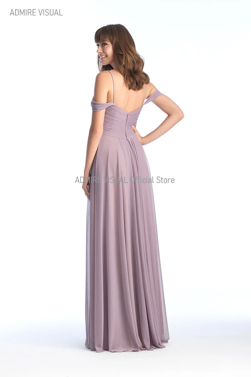 Bridesmaid-Dresses A-line Ever Honor Wedding Sweetheart Neckline Spaghetti Straps Floor-Length Plus Size Vestido-De-Fiesta