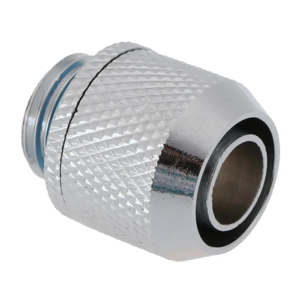 Соединитель для трубы G1/4 шт., Трубчатый Адаптер системы водяного охлаждения, трубка с внешней резьбой, плоская резьба 9,5X12,7 мм