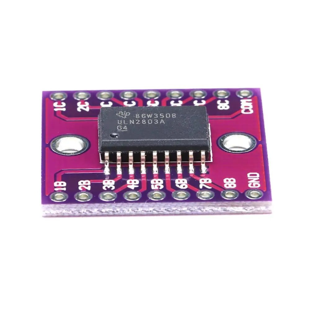 10 Pcs CJMCU-2803 ULN2803A Darlington Transistor Array Driver Modulo di Alta Tensione di Tenuta E di Alta Corrente