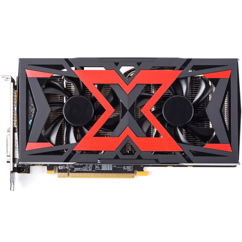 Dataland Videokaart Radeon RX580 8G Rx 580 Aangedreven Door Radeon Intuïtieve Aorus Grafische Engine 256 Bit 8 Gb amd Pc Grafische Kaart