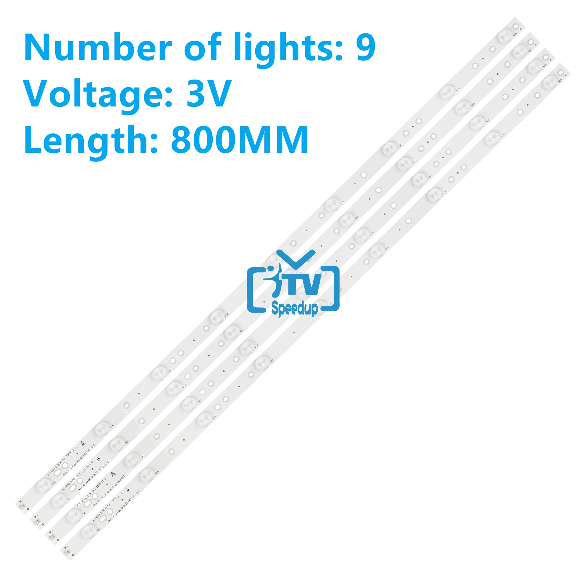 

40pcs/set LED Backlight strip for PHILIPS 40 TV 40PFH5300 88 40PFT5500T 40PUT6400 60 BDM4065UC 00 TPT400LA J6PE1 LB40013 V0_04