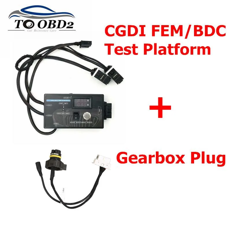 CGDI FEM BDC Module Testing Platform for BMW F20 F30 F35 X5 X6 I3 FEM/BDC TEST PLATFORM WORKS together with plug for BMW