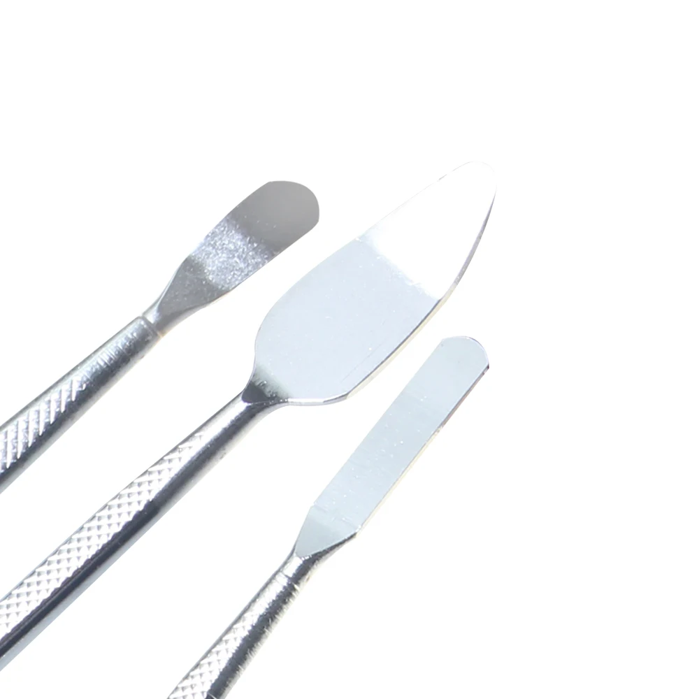3 In 1โทรศัพท์มือถือเปิดเครื่องมือซ่อมแซมโลหะถอด Crowbar เหล็ก Pry โทรศัพท์มือชุดเครื่องมือ